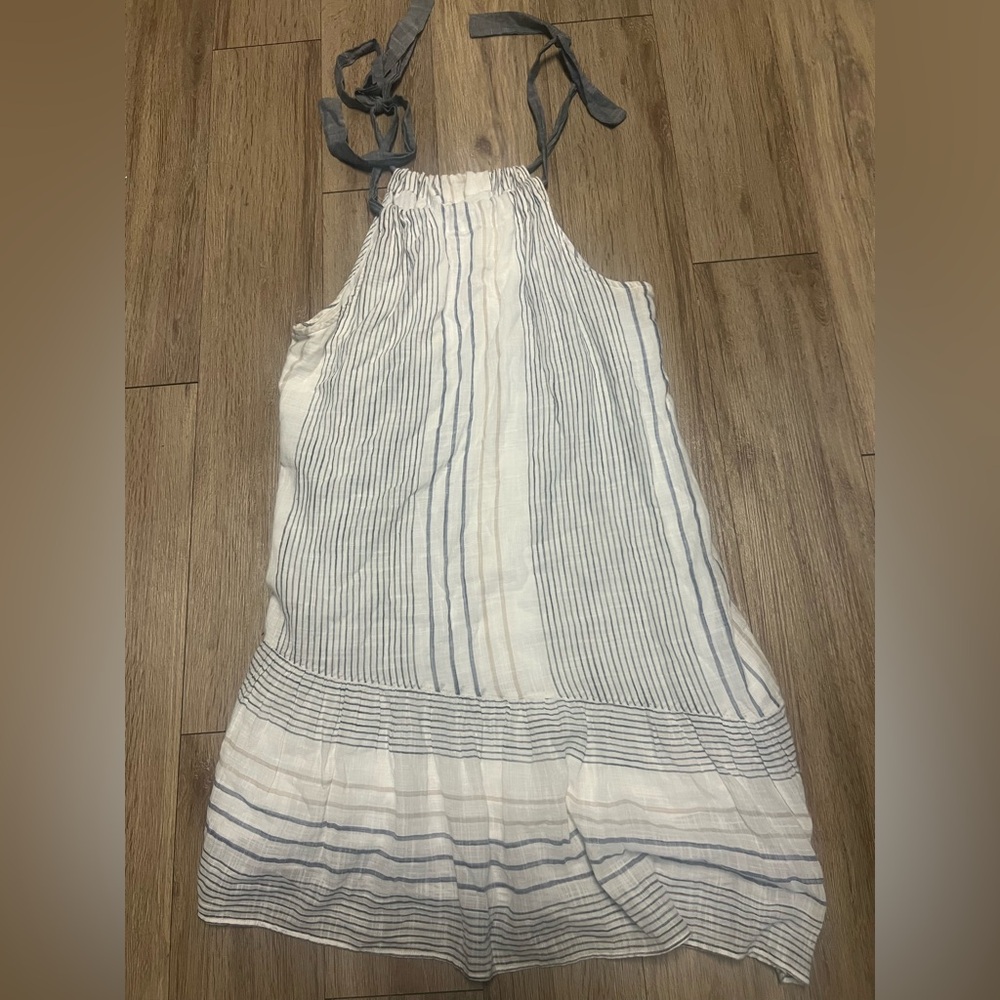Striped Halter Dress